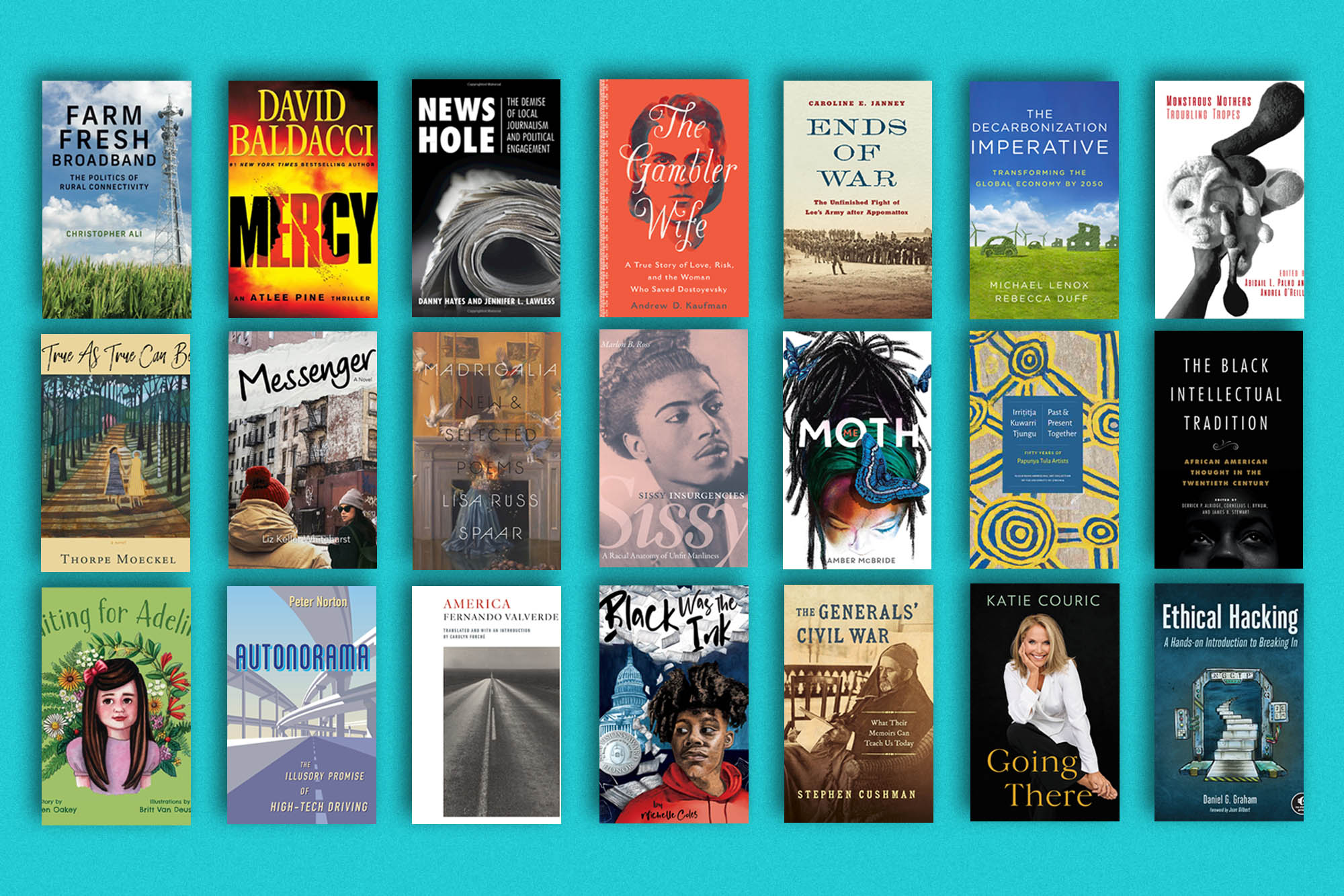 21 New Books by UVA Faculty and Alumni for the End of ’21