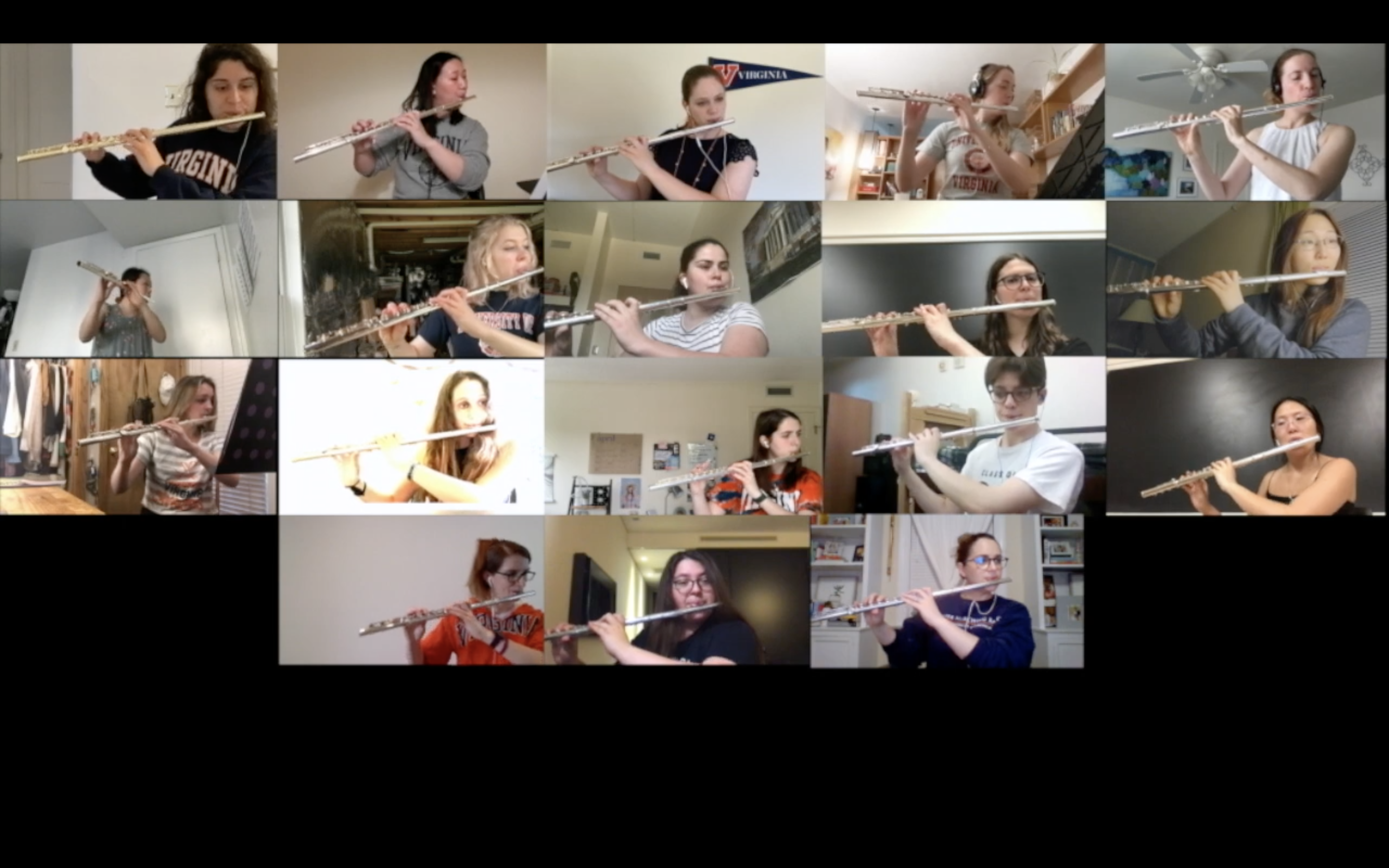 Musicians Performing on Zoom