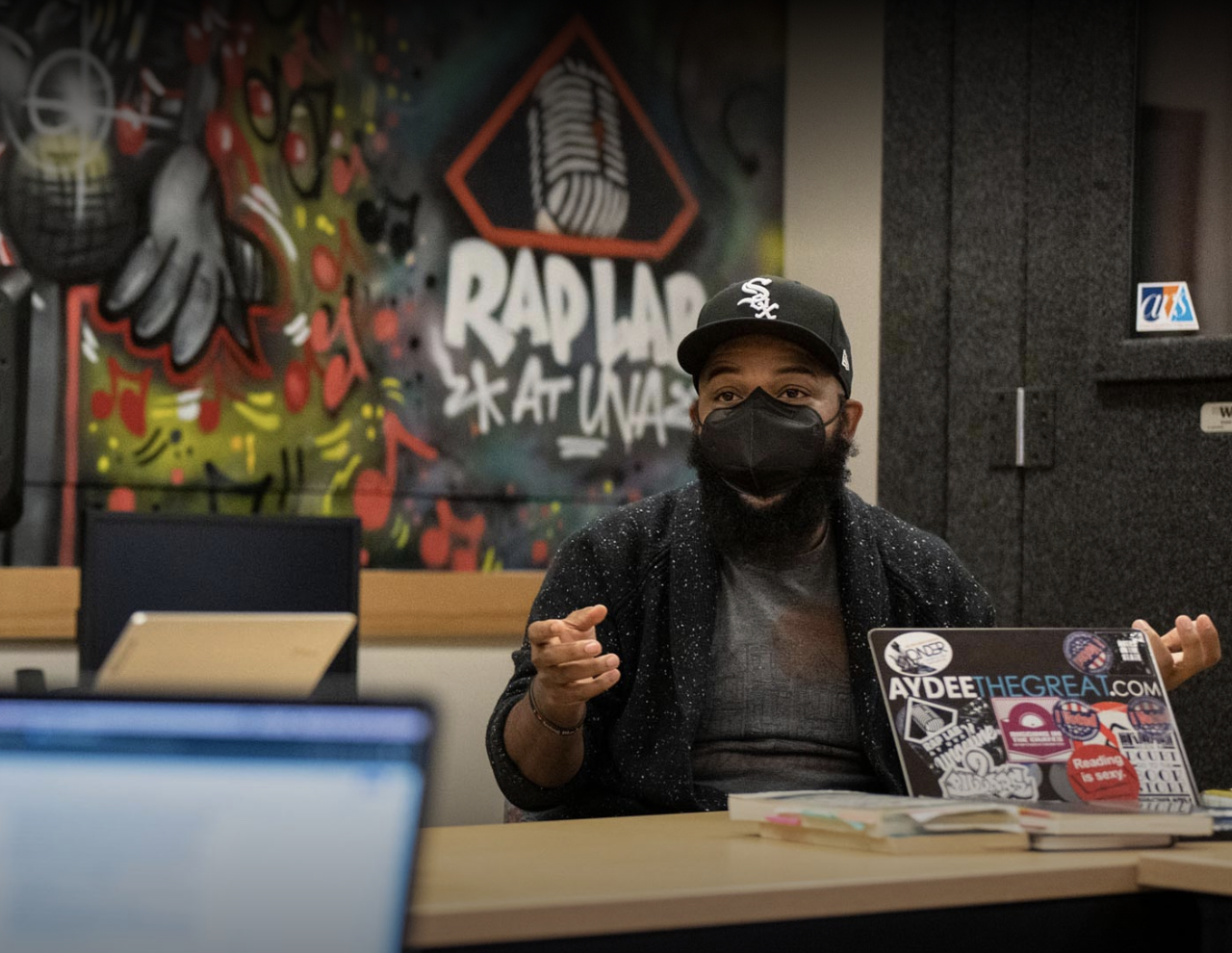 A Day on Grounds With A.D. Carson, Professor of Hip-Hop