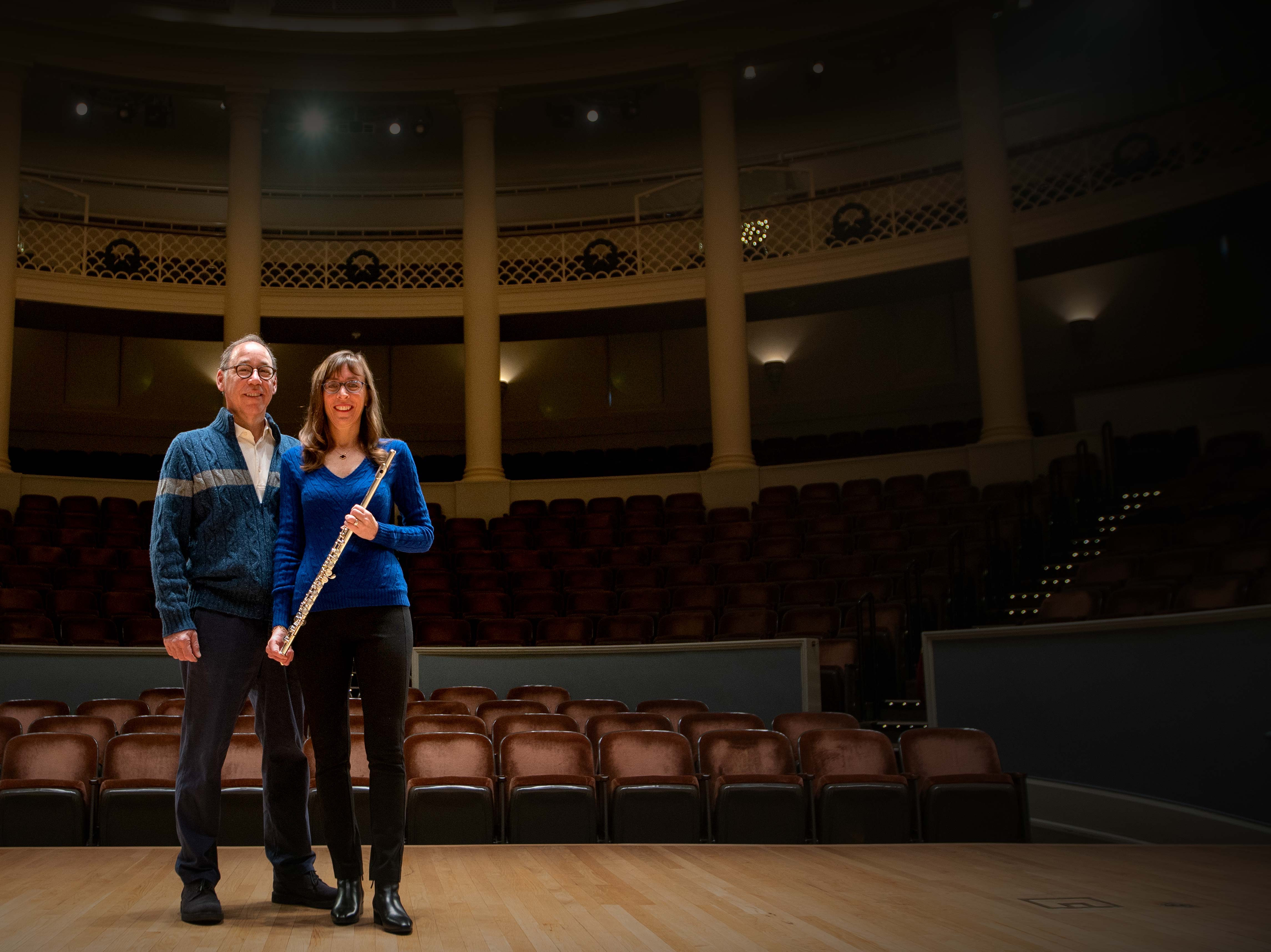 Christine Moore and her husband Robert Bartolo are supporting the Charlottesville Symphony at the University of Virginia and the School of Engineering and Applied Science through their estate plans. Moore was a flutist for the symphony as an undergraduate and is now a member of the UVA Arts Council.
