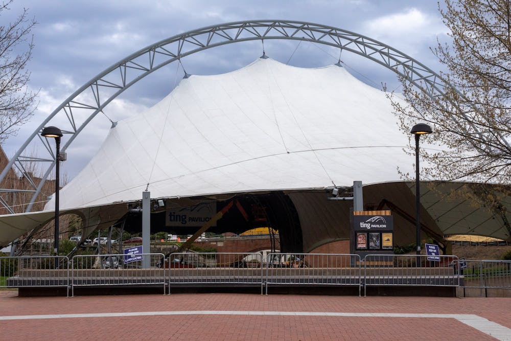 An image of Ting Pavillion on the Downtown Mall