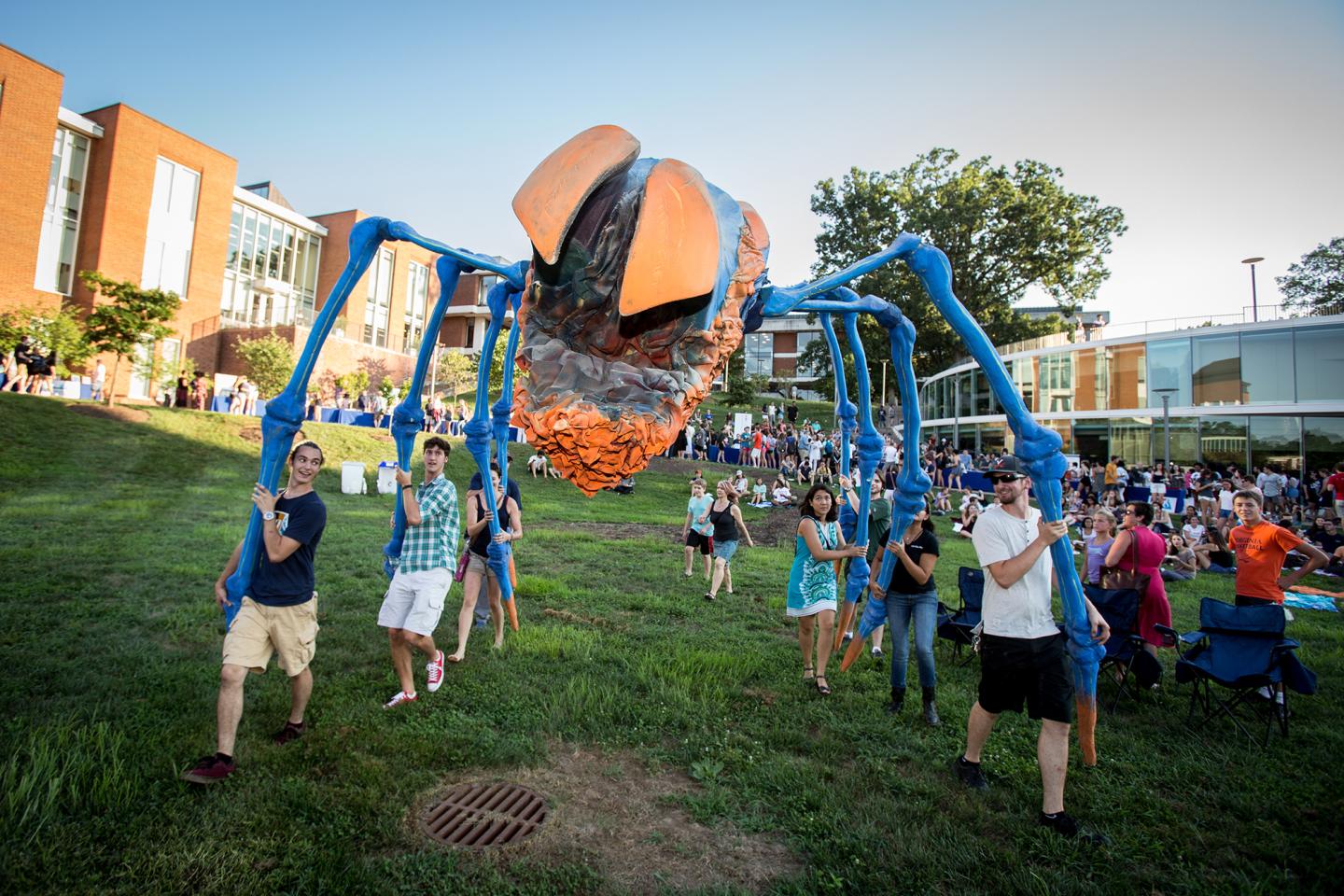 Arts Grounds Day sculpture