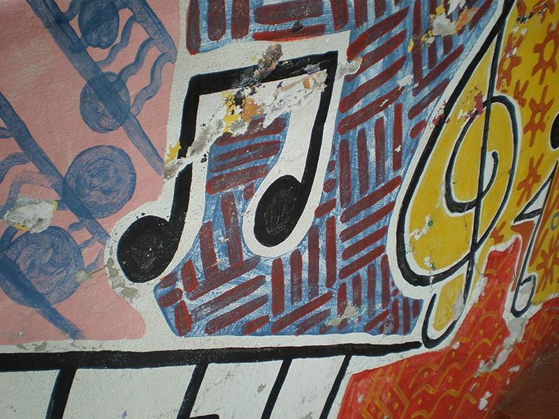 Music Note Graffiti