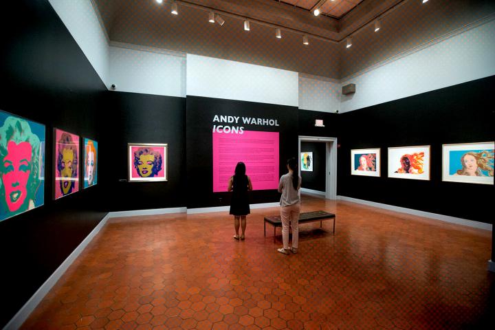 Andy Warhol exhibition at the Fralin