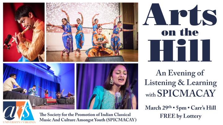 Arts on the Hill: An Evening of Listening & Learningwith SPICMACAY