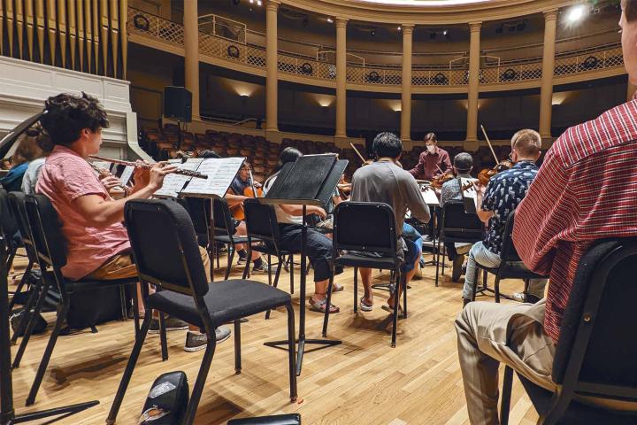 An image of the symphony