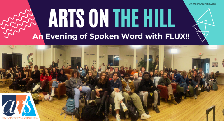 Arts on the Hill: An Evening of Spoken Word with FLUX!