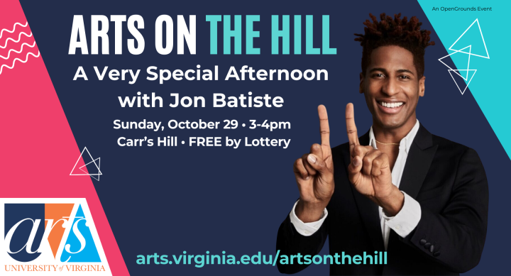 Arts on the Hill: A Very Special Afternoon with Jon Batiste 