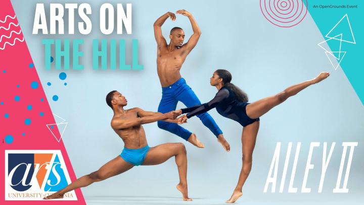 Arts on the Hill with Ailey II - Three Dancers